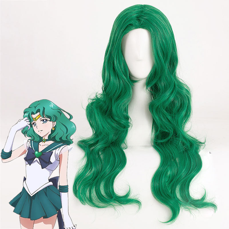 Sailor Moon Sailor Neptune Michiru Kaiou Cosplay Wig