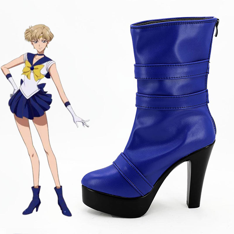 Sailor Moon Sailor Uranus Haruka Tenou Cosplay Shoes