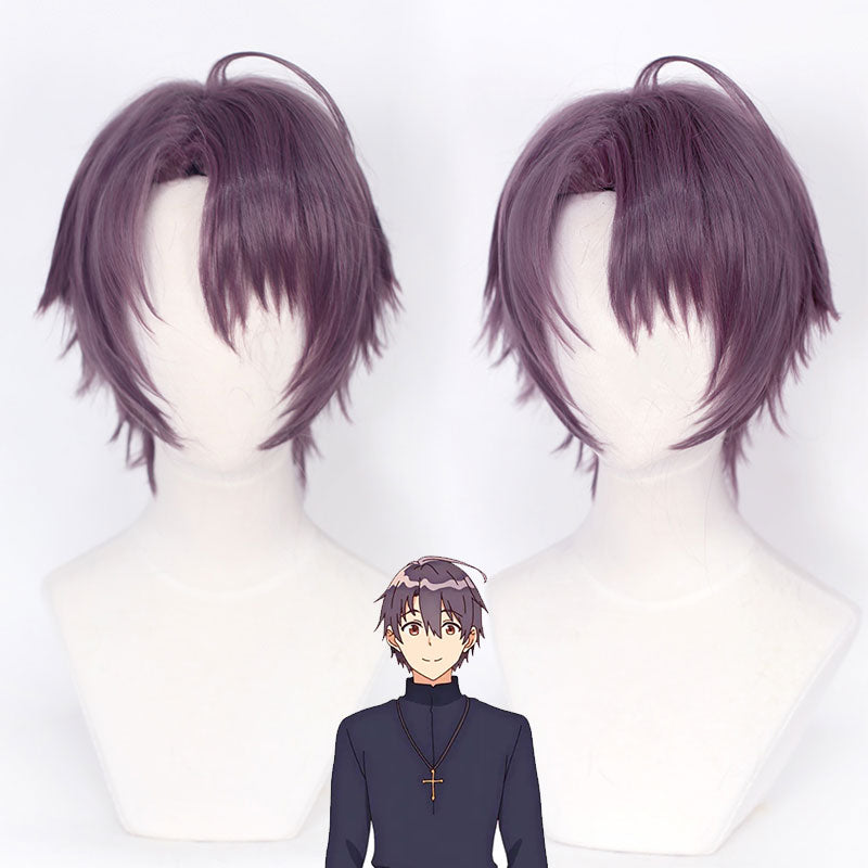 Saint Cecilia and Pastor Lawrence Shiro Seijo to Kuro Bokushi Lawrence Lawrence Cosplay Wig