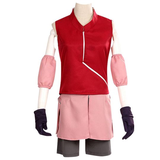 Sakura Haruno from Naruto Halloween Cosplay Costume