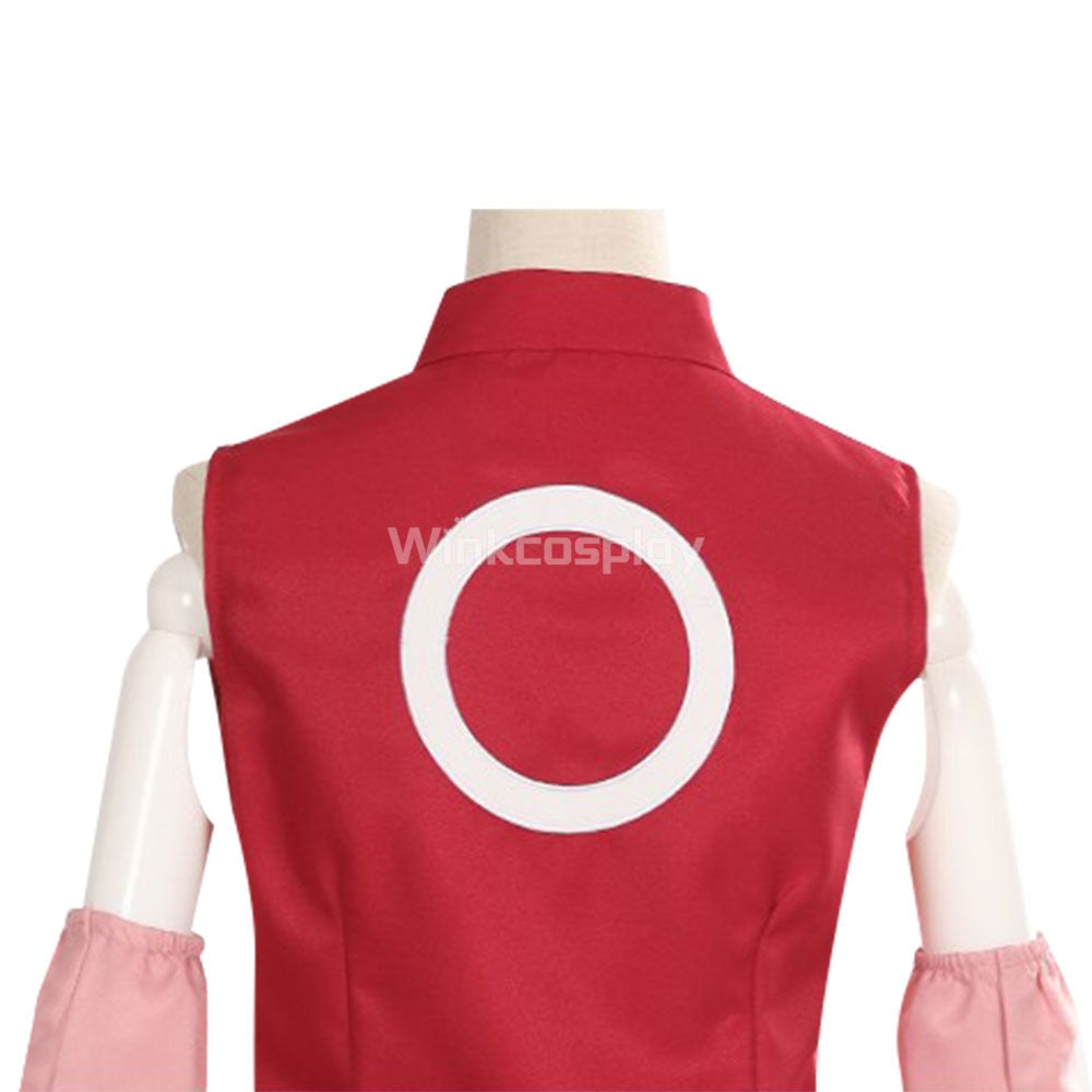 Sakura Haruno from Naruto Halloween Cosplay Costume