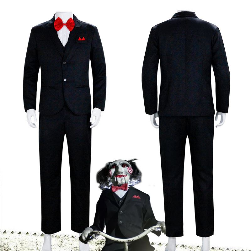 Saw Horror Movie Halloween Billy Cosplay Costume Winkcosplay