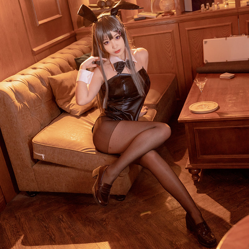 Rascal Does Not Dream of Bunny Girl Senpai Sakurajima Mai Bunny Girl Cosplay Costume
