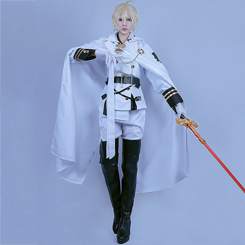 Seraph of the End Owari no Seraph Mikaela Hyakuya Cosplay Costume