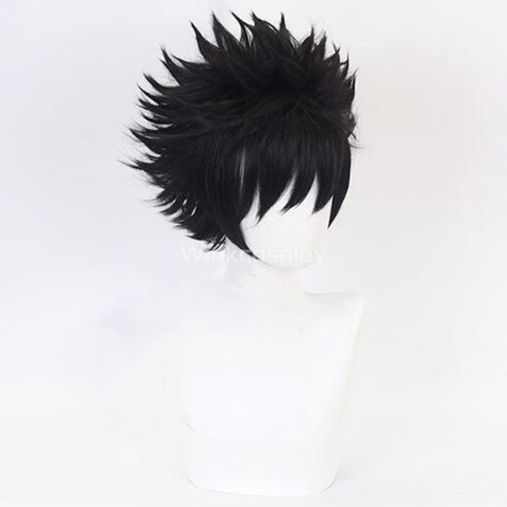 Shino Aburame from Naruto Halloween Black Cosplay Wig
