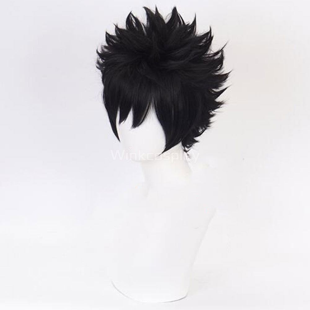 Shino Aburame from Naruto Halloween Black Cosplay Wig