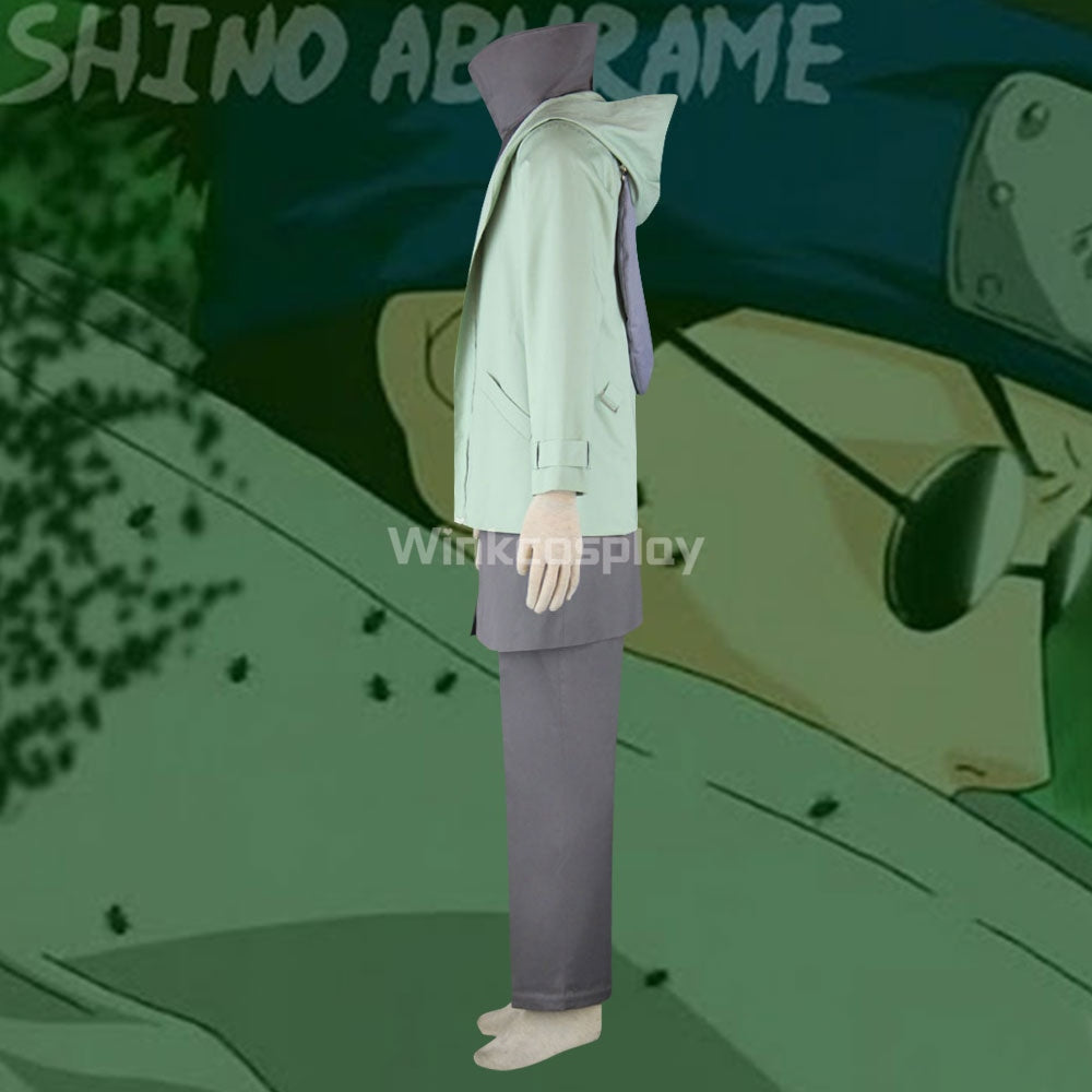 Shino Aburame from Naruto Halloween Cosplay Costume - Winkcosplay