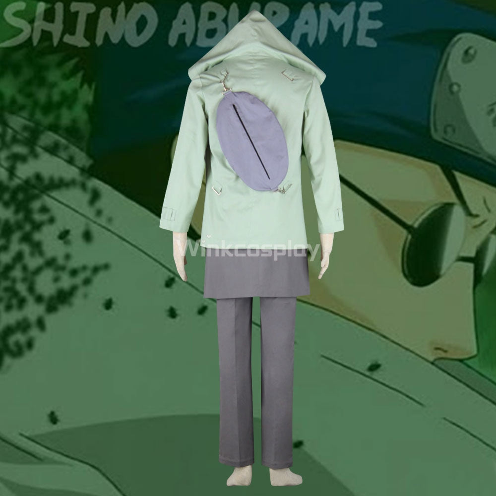Shino Aburame from Naruto Halloween Cosplay Costume - Winkcosplay