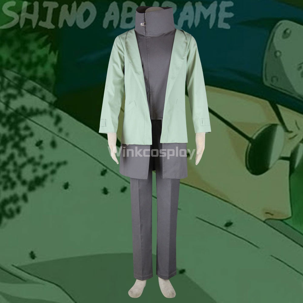 Shino Aburame from Naruto Halloween Cosplay Costume - Winkcosplay