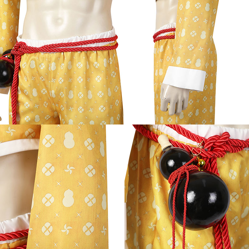 Street Fighter 6 Jamie Cosplay Costume