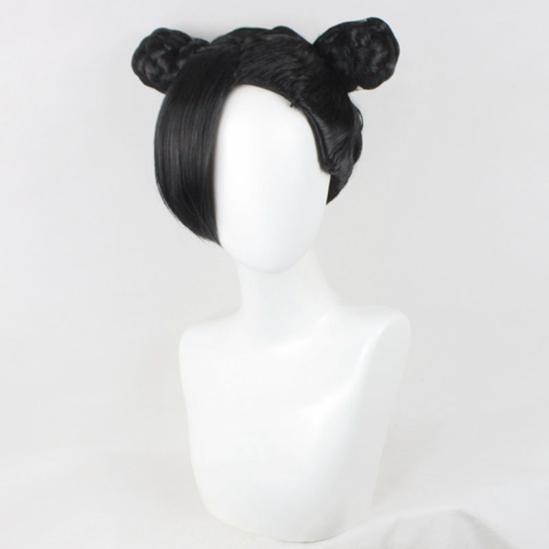 Street Fighter Chun-Li Chunli Cosplay Wig