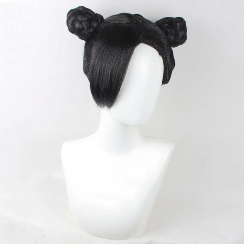 Street Fighter Chun-Li Chunli Cosplay Wig