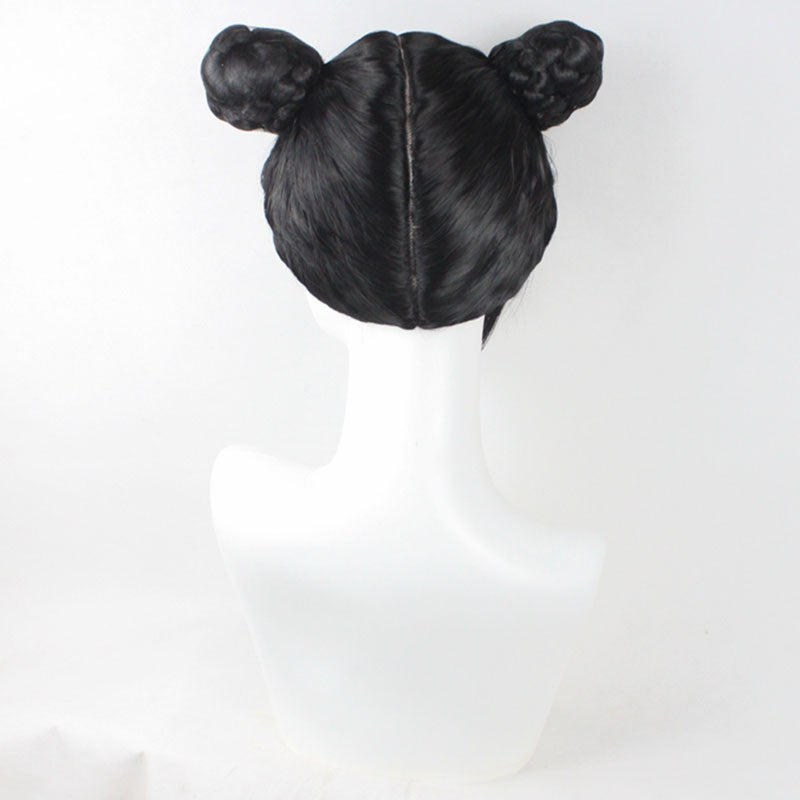 Street Fighter Chun-Li Chunli Cosplay Wig