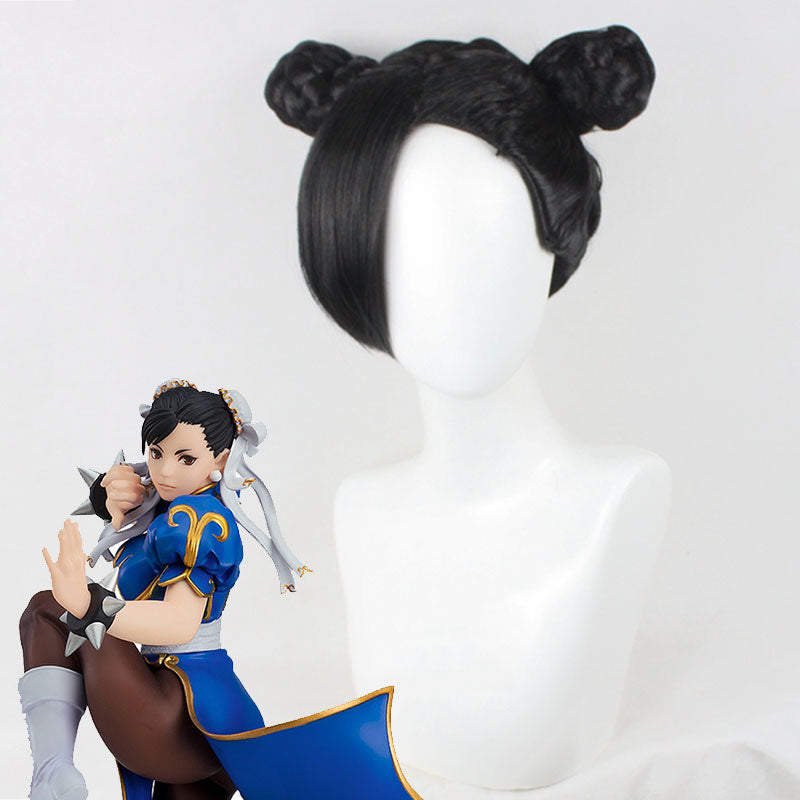 Street Fighter Chun-Li Chunli Cosplay Wig – Winkcosplay