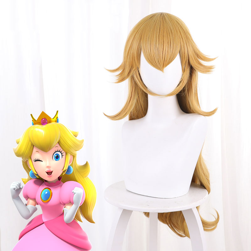Super Mario Princess Peach Cosplay Wig B Edition Winkcosplay