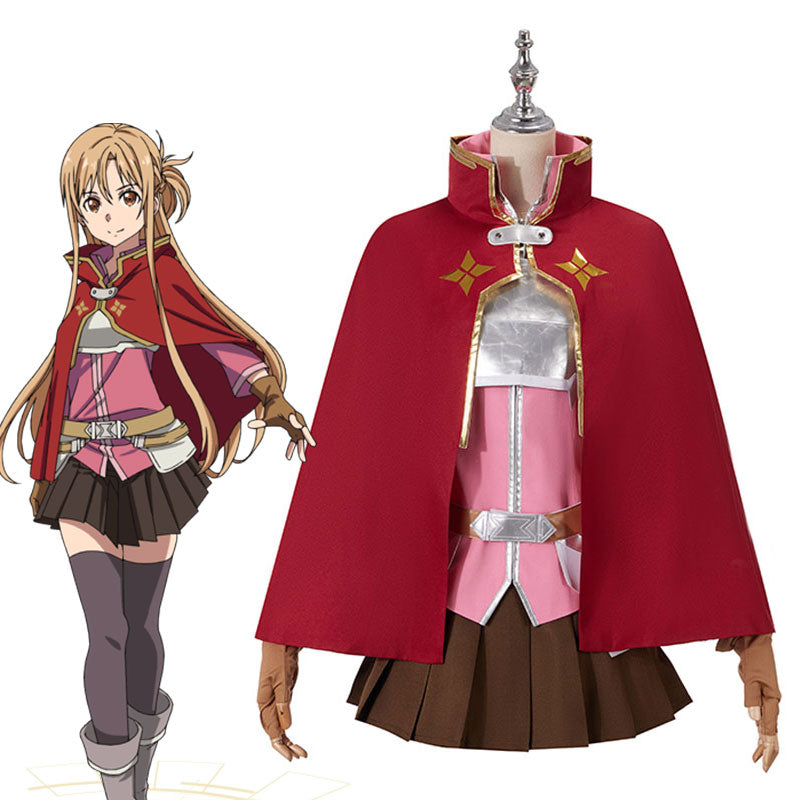 Sword Art Online Progressive: Scherzo Of Deep Night Yuuki Asuna Yuki Asuna Cosplay Costume