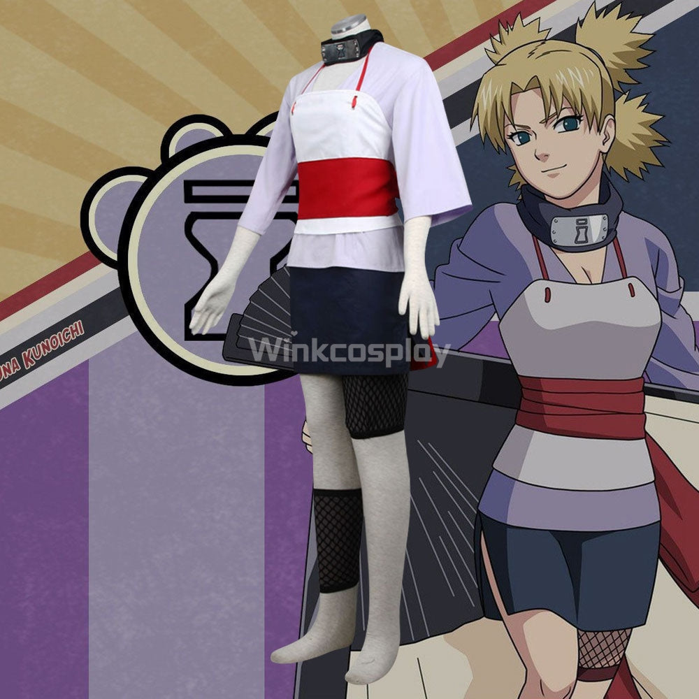Temari from Naruto Halloween Cosplay Costume