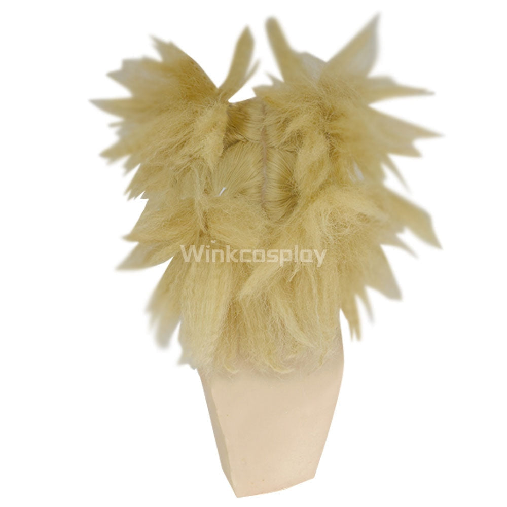 Temari from Naruto Halloween Golden Cosplay Wig - Winkcosplay