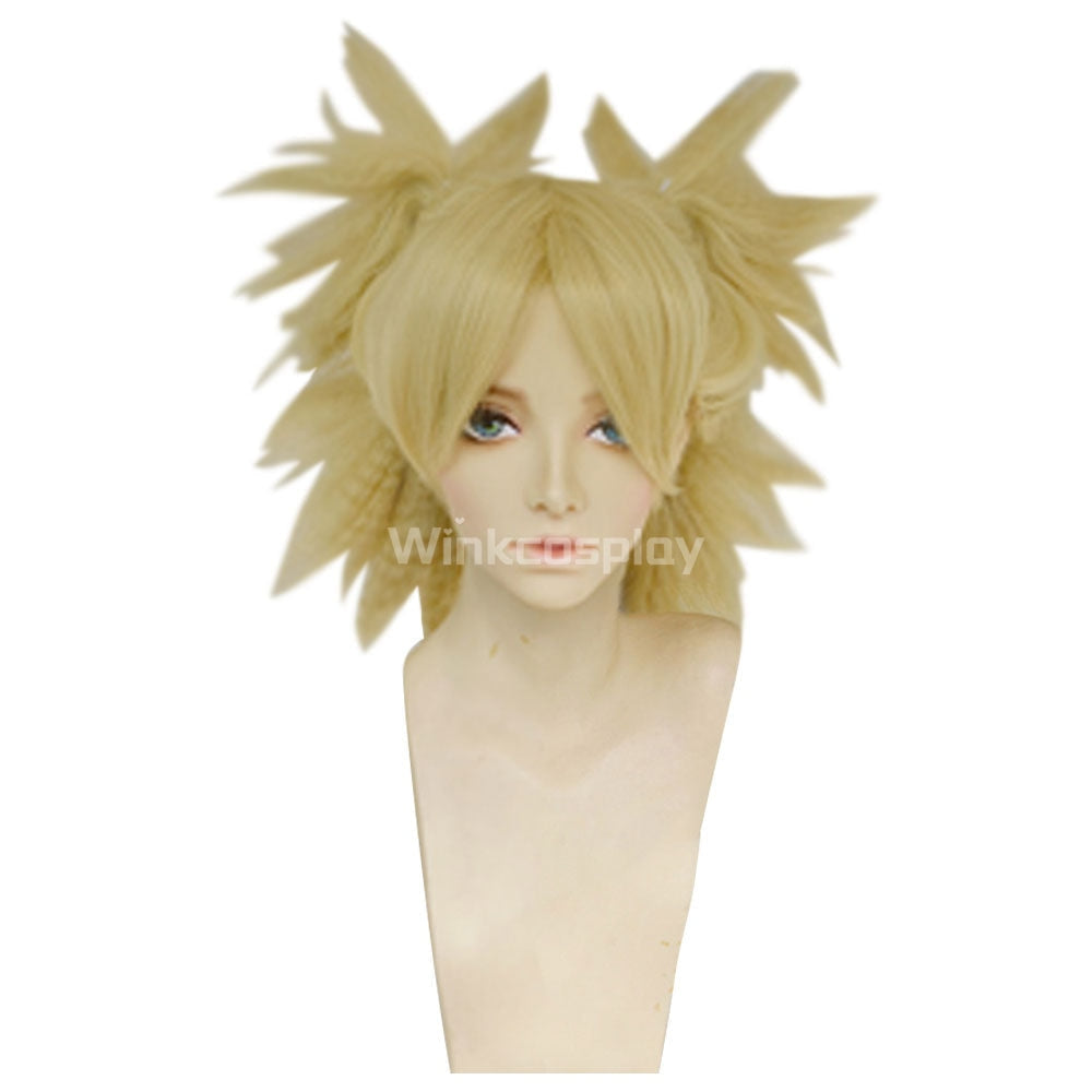 Temari from Naruto Halloween Golden Cosplay Wig - Winkcosplay