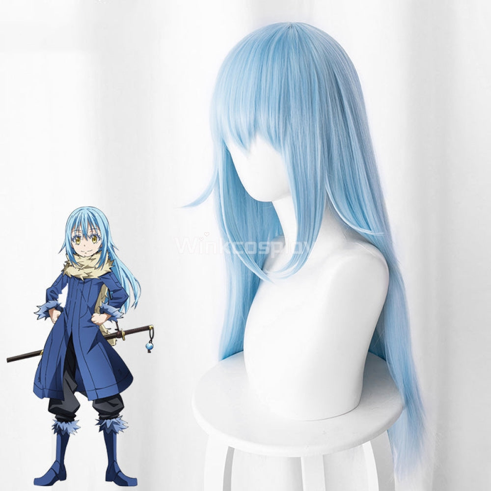 That Time I Got Reincarnated as a Slime Tensei Shitara Suraimu Datta Ken Rimuru Tempest Blue Cosplay Wig