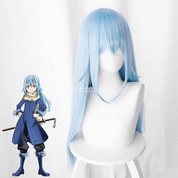 That Time I Got Reincarnated as a Slime Tensei Shitara Suraimu Datta Ken Rimuru Tempest Blue Cosplay Wig