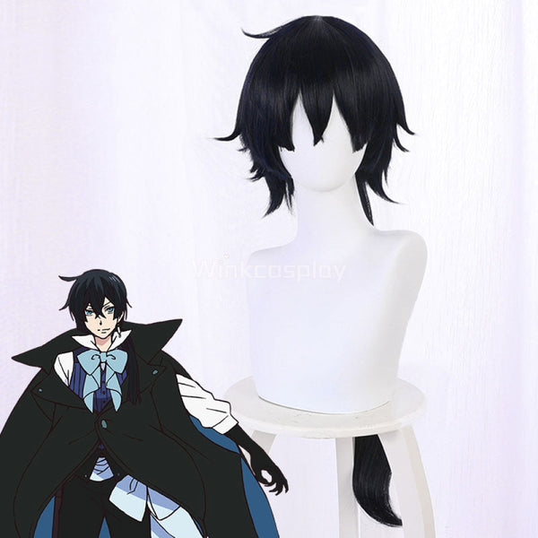 The Case Study of Vanitas Anime Vanitas Black Cosplay Wig