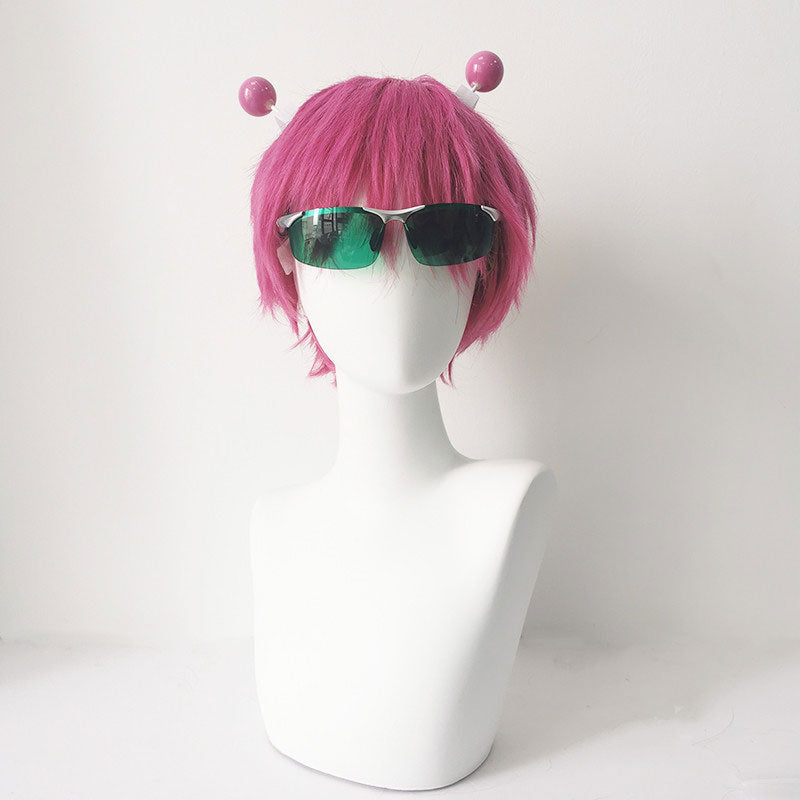 The Disastrous Life of Saiki K Saiki Kusuo no Ψ nan Sainan Kusuo Saiki Cosplay Wig - Headwear Glasses Select