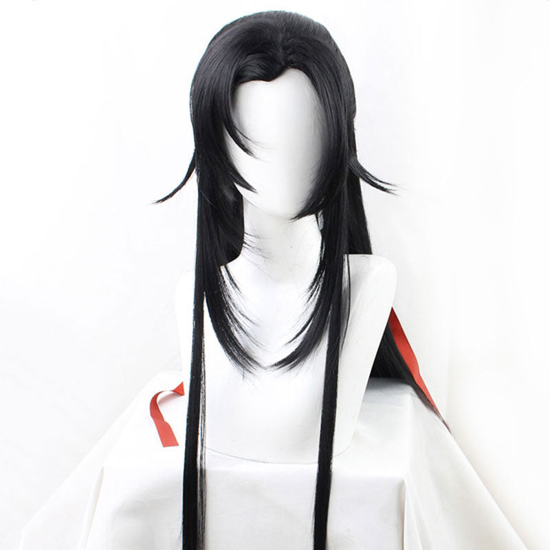 The Grandmaster of Demonic Cultivation Mo Dao Zu Shi Wei Wuxian Yiling Patriarch Black Cosplay Wig
