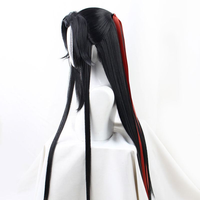 The Grandmaster of Demonic Cultivation Mo Dao Zu Shi Wei Wuxian Yiling Patriarch Black Cosplay Wig