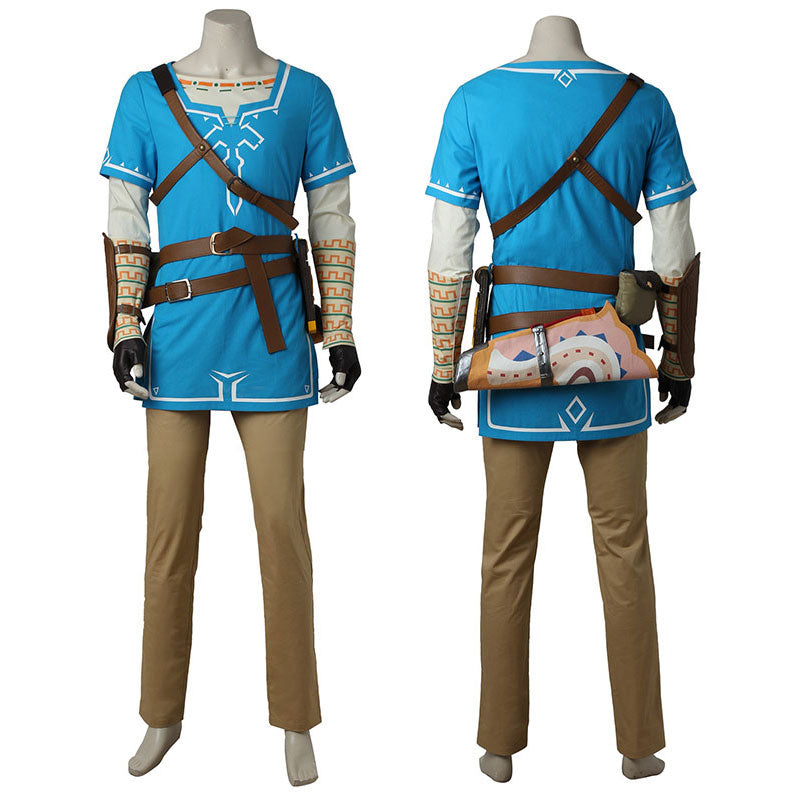 The Legend of Zelda: Breath of the Wild Link Cosplay Costume