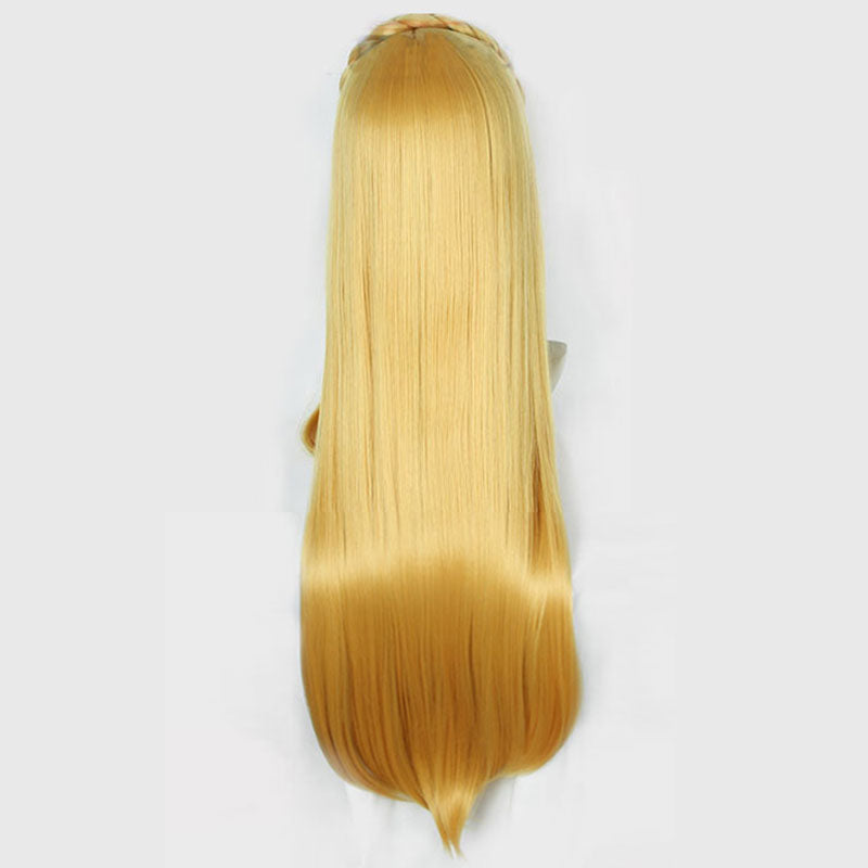 TLOZ: Breath of the Wild Princess Zelda Golden Cosplay Wig B Edition