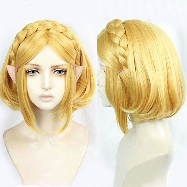 The Legend of Zelda: Tears of the Kingdom Princess Zelda Golden Cosplay Wig