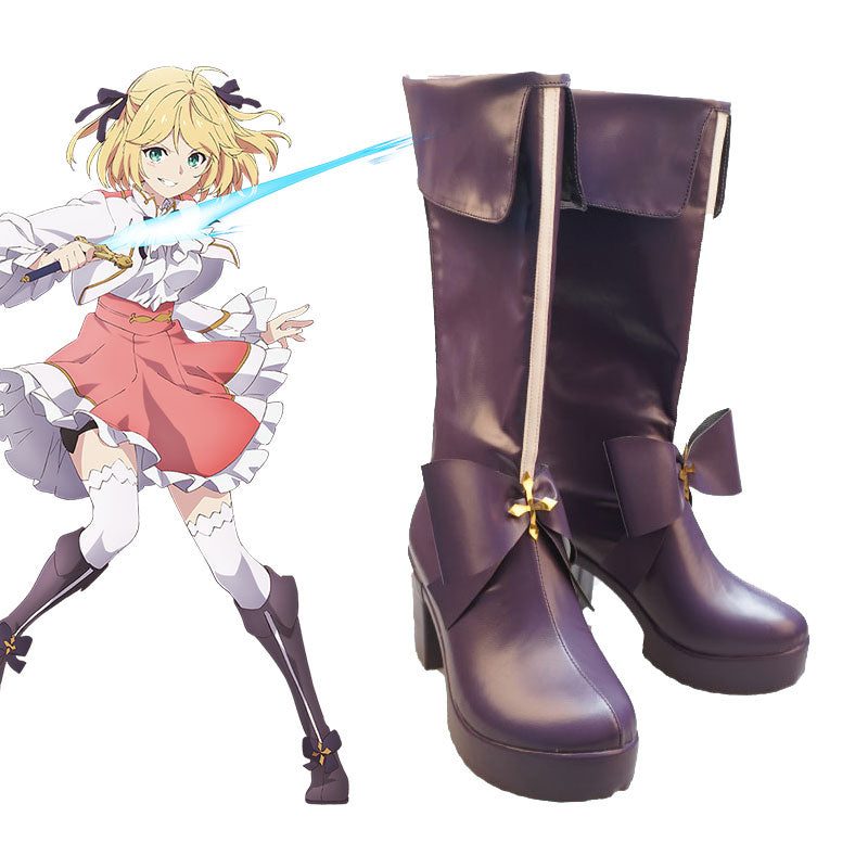The Magical Revolution of the Reincarnated Princess and the Genius Young Lady Anne-Sophia Von Palletia Shoes Cosplay Boots