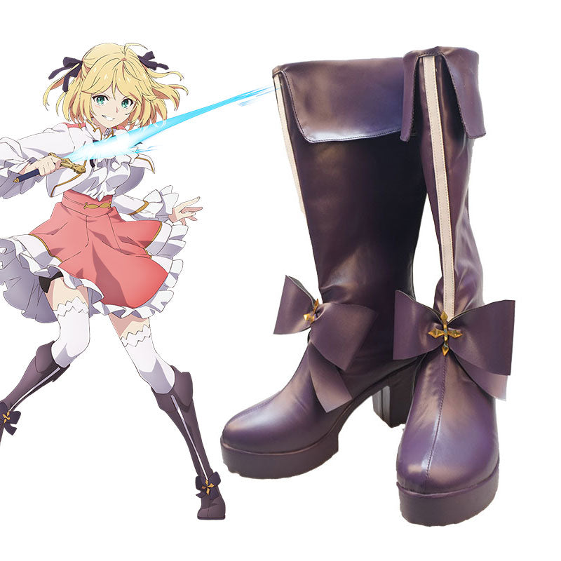 The Magical Revolution of the Reincarnated Princess and the Genius Young Lady Anne-Sophia Von Palletia Shoes Cosplay Boots