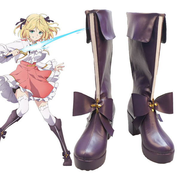 The Magical Revolution of the Reincarnated Princess and the Genius Young Lady Anne-Sophia Von Palletia Shoes Cosplay Boots