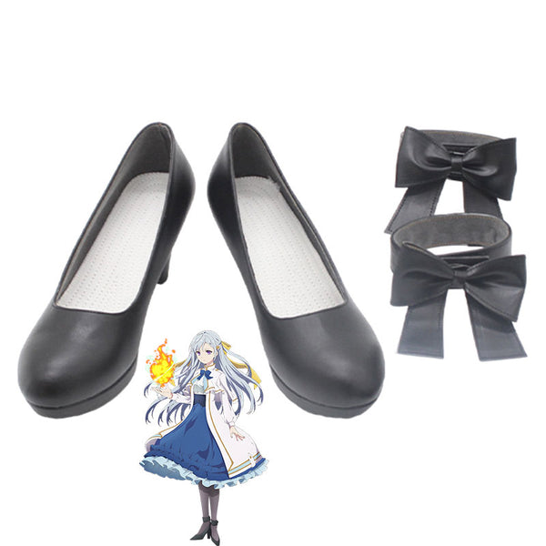 The Magical Revolution of the Reincarnated Princess and the Genius Young Lady Euphyllia Magenta Cosplay Shoes
