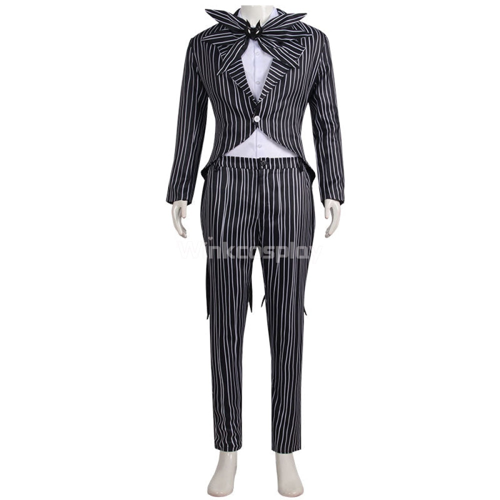 The Nightmare Before Christmas Jack Skellington Halloween Cosplay Costume