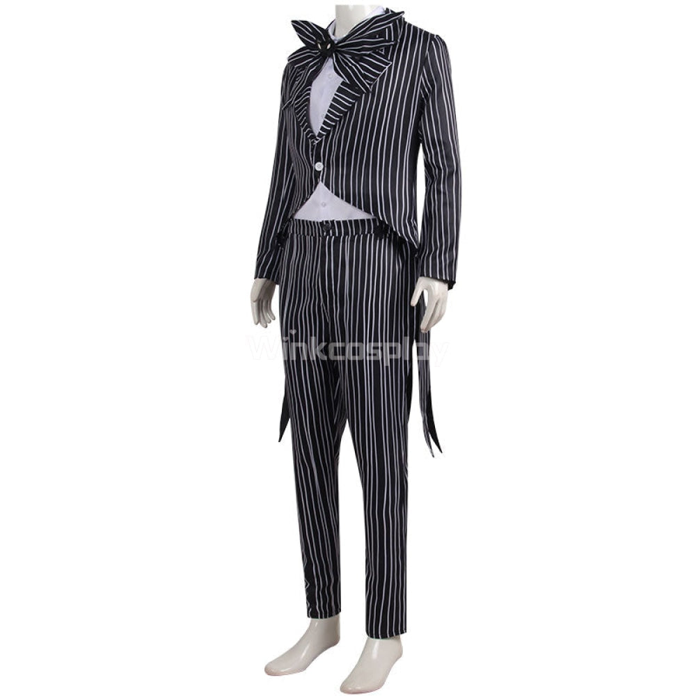 The Nightmare Before Christmas Jack Skellington Halloween Cosplay Costume