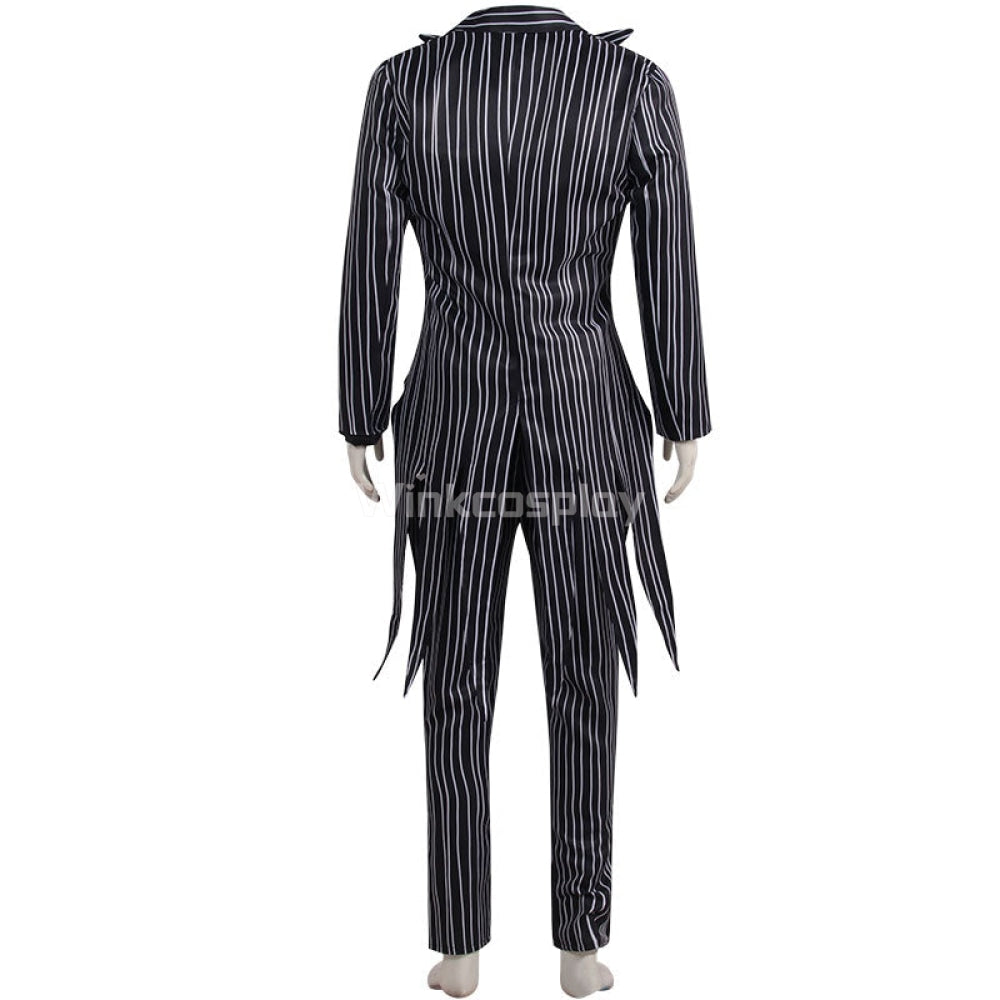 The Nightmare Before Christmas Jack Skellington Halloween Cosplay Costume