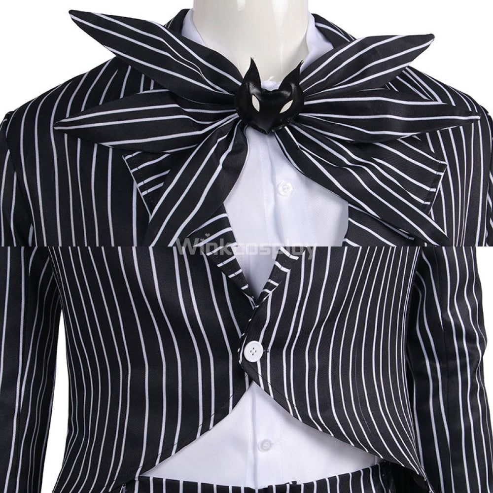 The Nightmare Before Christmas Jack Skellington Halloween Cosplay Costume