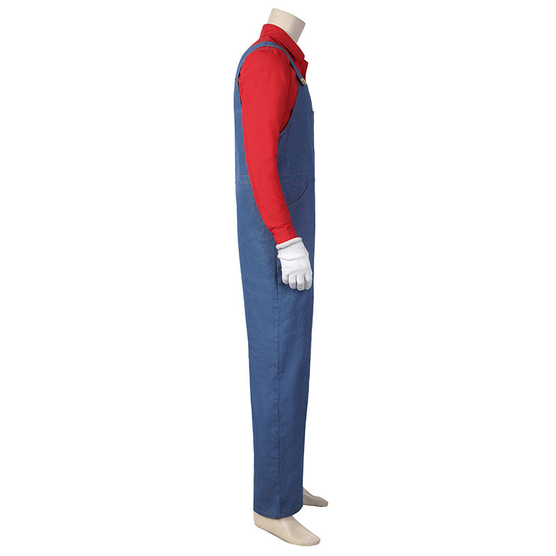 The Super Mario Bros. Movie 2023 Mario Cosplay Costume
