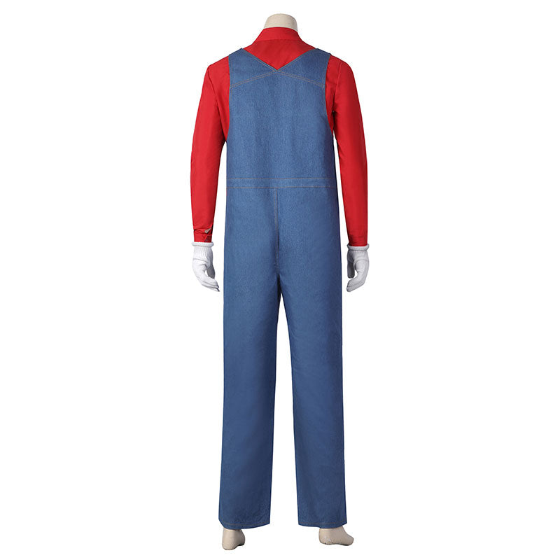 The Super Mario Bros. Movie 2023 Mario Cosplay Costume