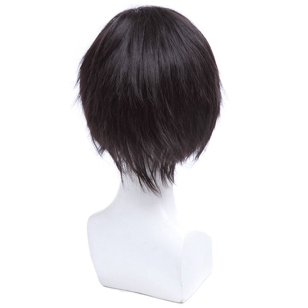 Uchiha Sasuke Sasuke Uchiha from Naruto Boruto Halloween Black Cosplay Wig - Winkcosplay