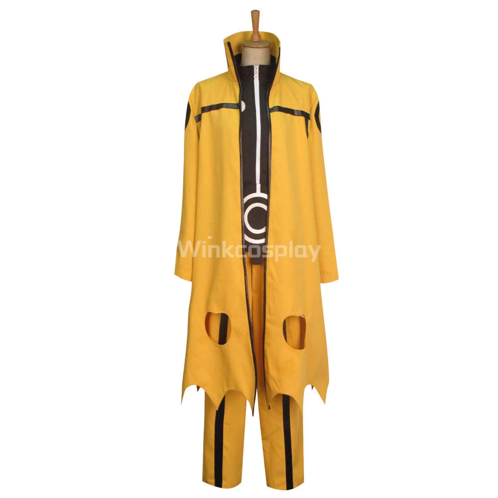 Uzumaki Naruto Nine-Tails Bijuu Mode from Naruto Halloween Cosplay Costume - Winkcosplay