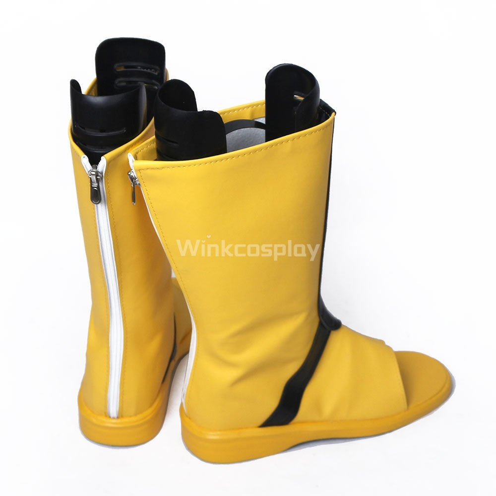 Uzumaki Naruto Nine-Tails Bijuu Mode from Naruto Halloween Golden Shoes Cosplay Boots - Winkcosplay