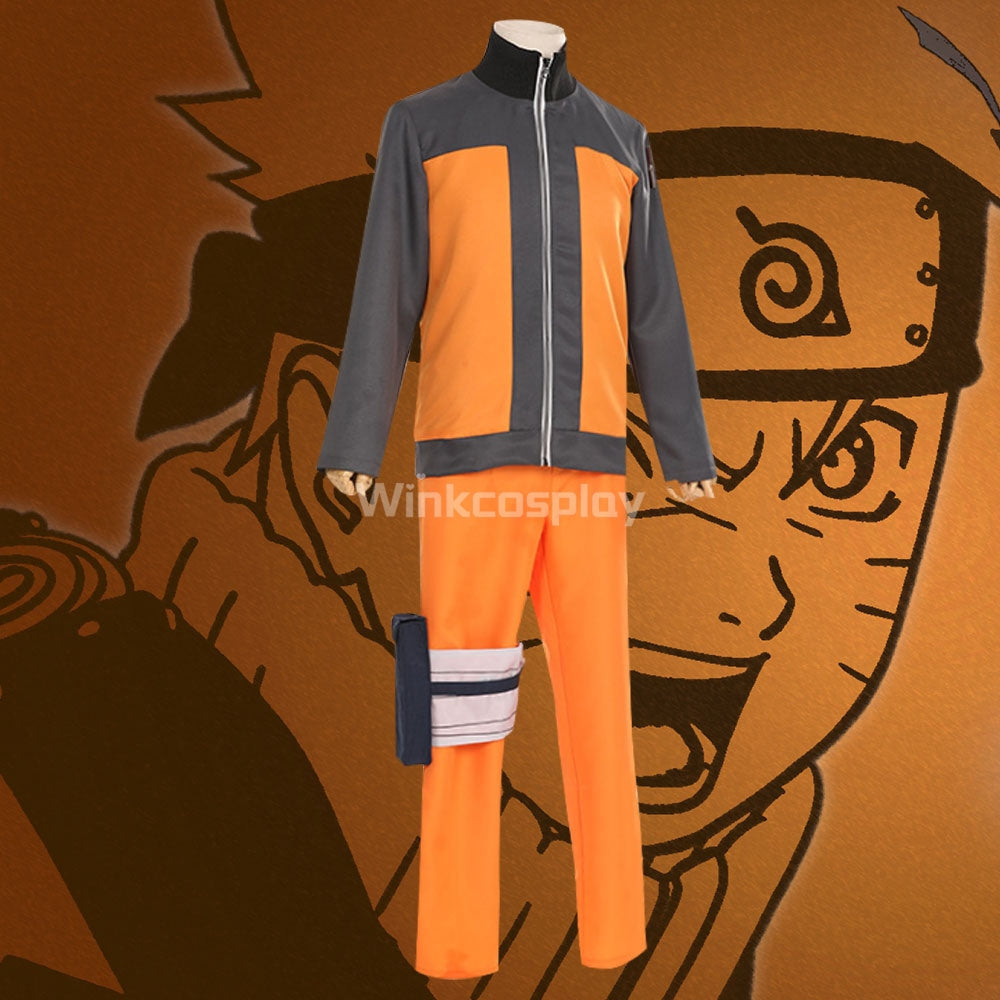 Uzumaki Naruto from Naruto Halloween Cosplay Costume - C Edition