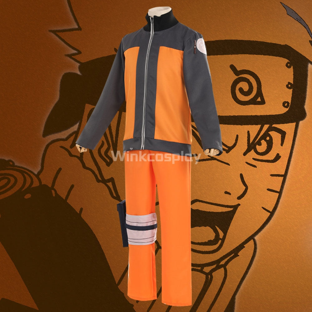 Uzumaki Naruto from Naruto Halloween Cosplay Costume - C Edition