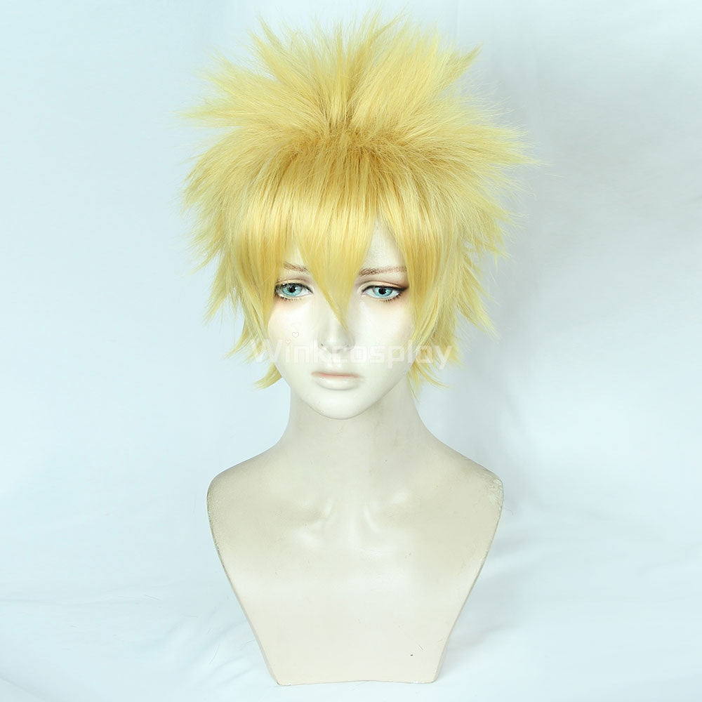 Uzumaki Naruto from Naruto Halloween Golden Cosplay Wig