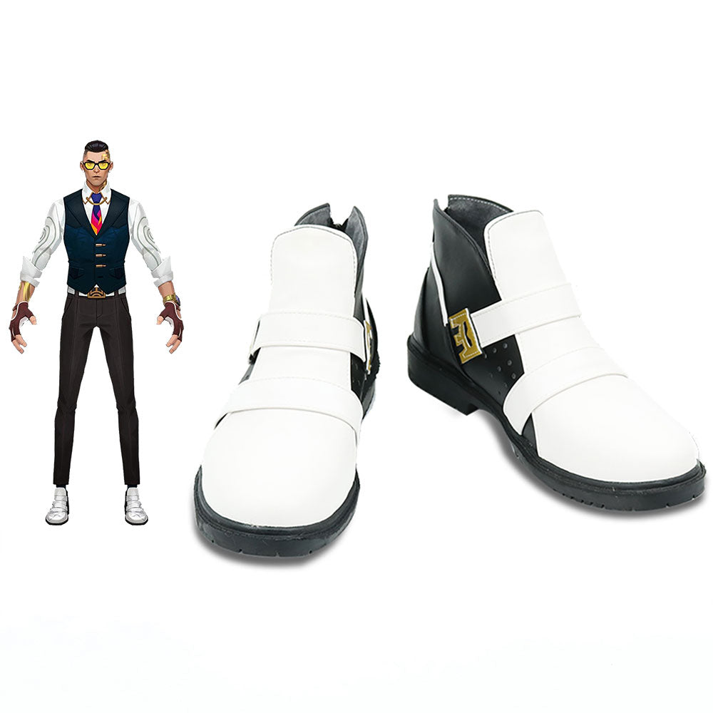 Valorant Chamber White Cosplay Shoes