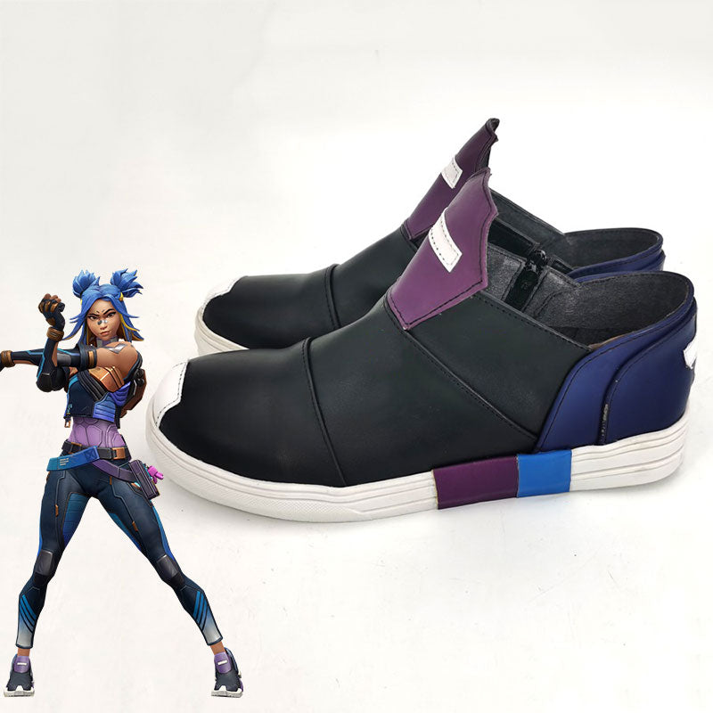 Valorant Neon Cosplay Shoes